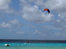 Bonaire kiteboarding